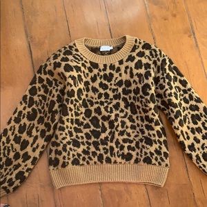 XLE Leopard Sweater